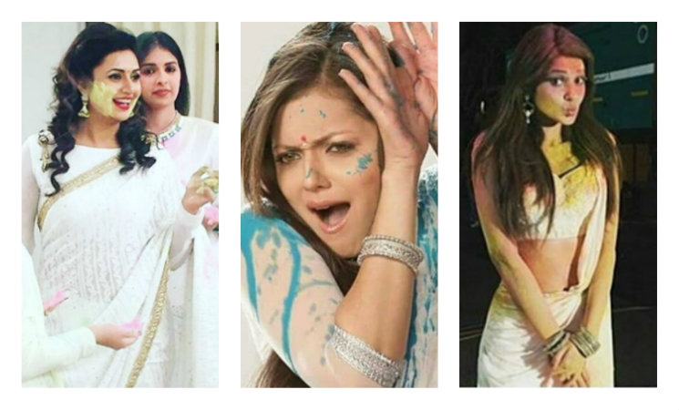 #Stylebuzz: Let These Celebrities Show You Some White Glamour For The Festival Of Holi