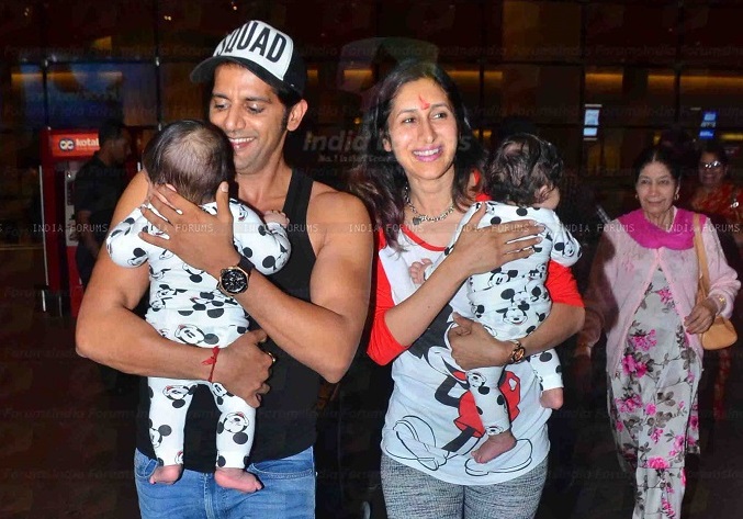 Catch the FIRST glimpse of Karanvir Bohra’s twin daughters!