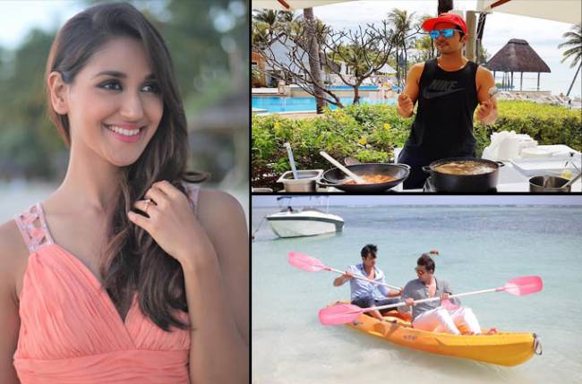 Nikita, Zayed and Vatsal have a gala time in Mauritius!