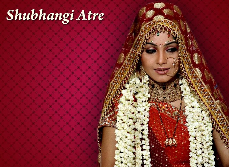 Shubhangi Atre uses real wedding lehenga for reel wedding!